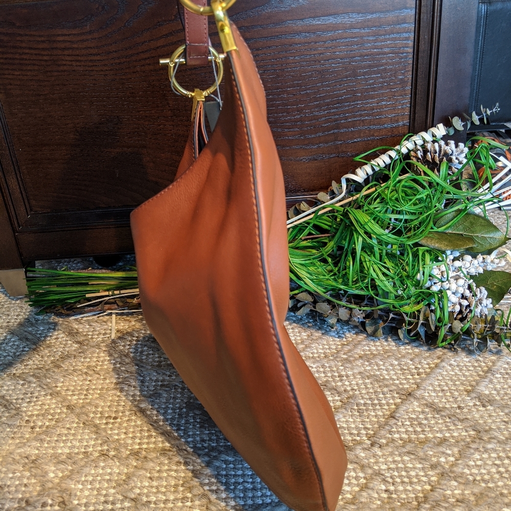 👜SOLD👜Vince Camuto Ashby hobo in stable brown - Picture 4 of 8